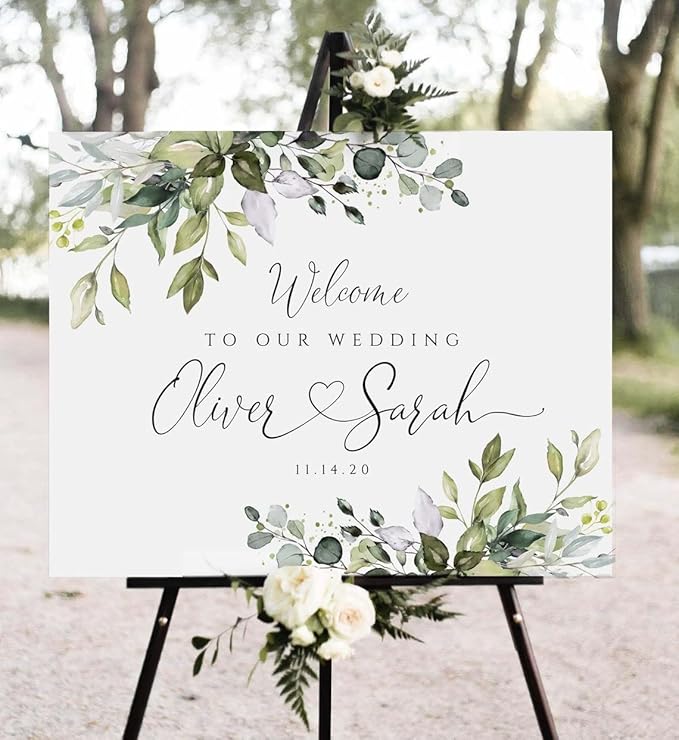 Welcome To Our Wedding Sign, Welcome To Our Wedding Sign - Image 3