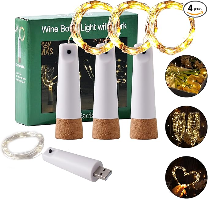 Wine Bottle Lights by Godinsky