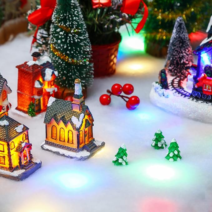 Jetec LED Christmas Fake Snow Blanket - Image 7