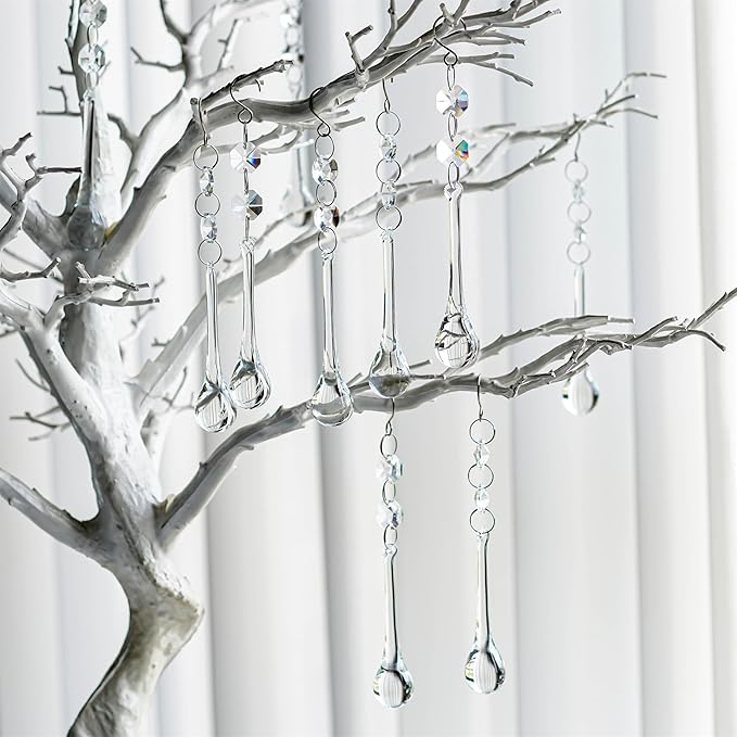 H&D 10pcs 5.3" Crystal Raindrop - Image 3