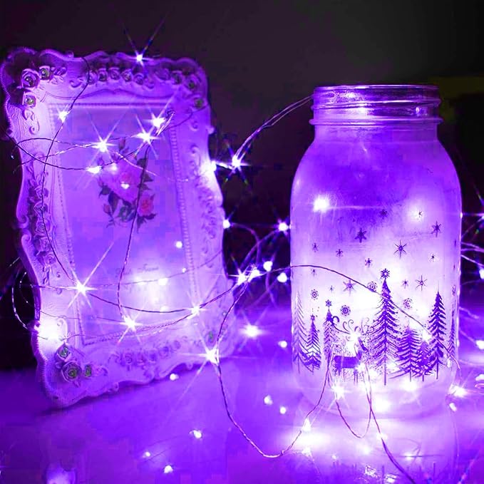 24 Pack LED Fairy Lights Battery Operated 7Ft 20Led Mini String Lights - Image 5