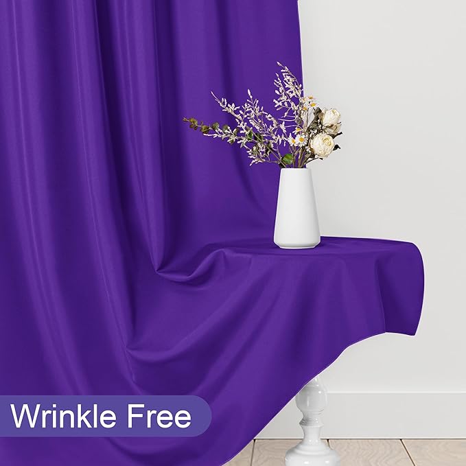 DWCN 10x7 FT Backdrop Curtains for Parties, Photography Backdrop Drapes - Image 5