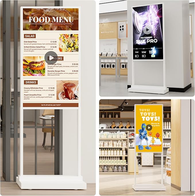 32 inch Digital Signage Kiosk LCD Advertising Display Menu Displays Indoor - Image 6