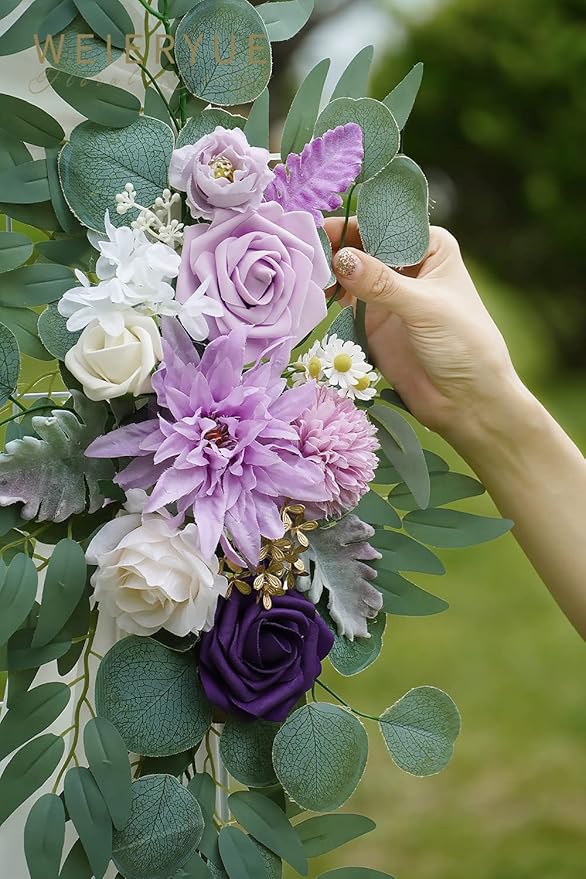 Artificial Wedding Arch Flowers Kit - Image 5