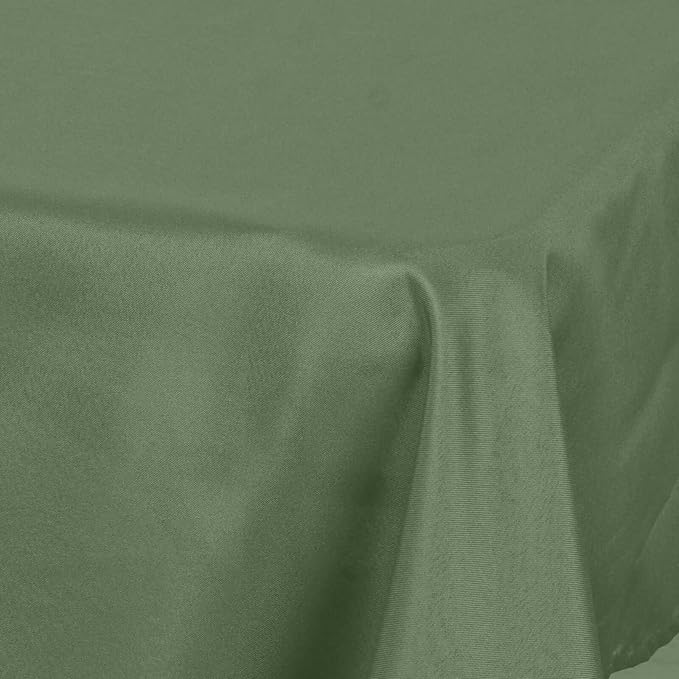 Efavormart 54x54 Moss Green Wholesale Linens Seamless Polyester Square Linen - Image 2