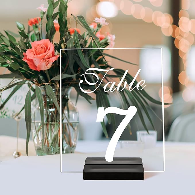Acrylic Sign Stand | Wedding Sign Holdes, Acrylic Sign Stand - Image 3