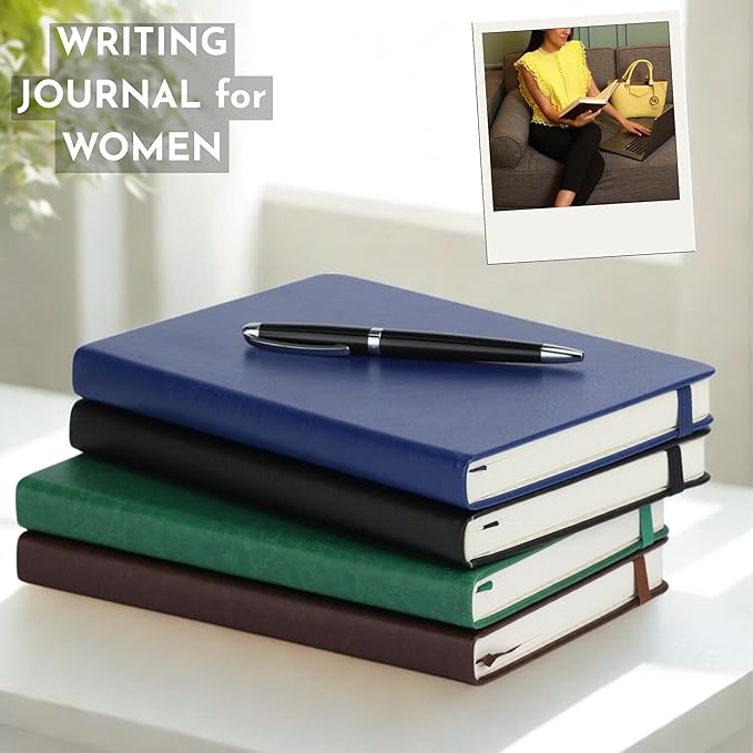 SETTINI Journal Notebook for Writing, Vegan Leather Hardcover Notebook - Image 8