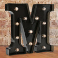 Decorative LED Illuminated Letter Marquee Sign by Pooqla