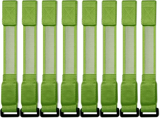 M.best 8pcs LED Light Up Bracelets Glow Flashing Wristbands Glow in The Dark - Image 4