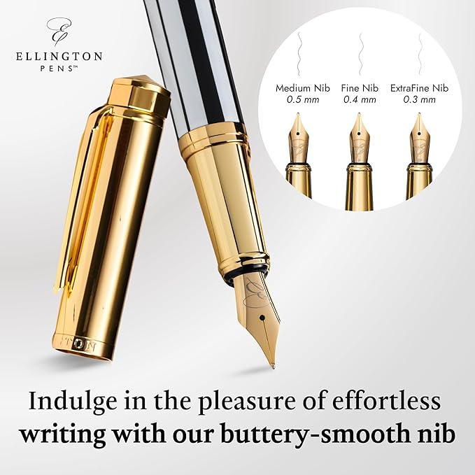 Ellington Pens Luxury Fountain Pen Set- Fountain Pens - Image 5