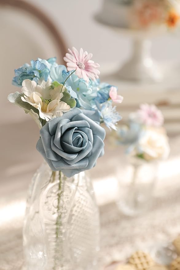 Serra Flora Artificial Flowers Combo Box Set Faux Flowers Bulk Flower Leaf - Image 6