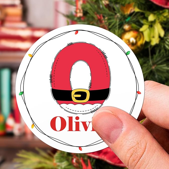 Personalized Christmas Stickers - Image 3