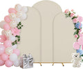 Wedding Arch Covers Arch Backdrop Cover Arch Stand Covers 7.2FT 6.6FT 6FT Set 3 by Unknown