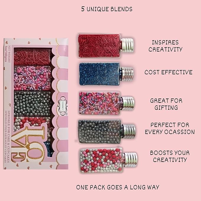 Confect Edible Sprinkles for Cake Decorating - Image 9