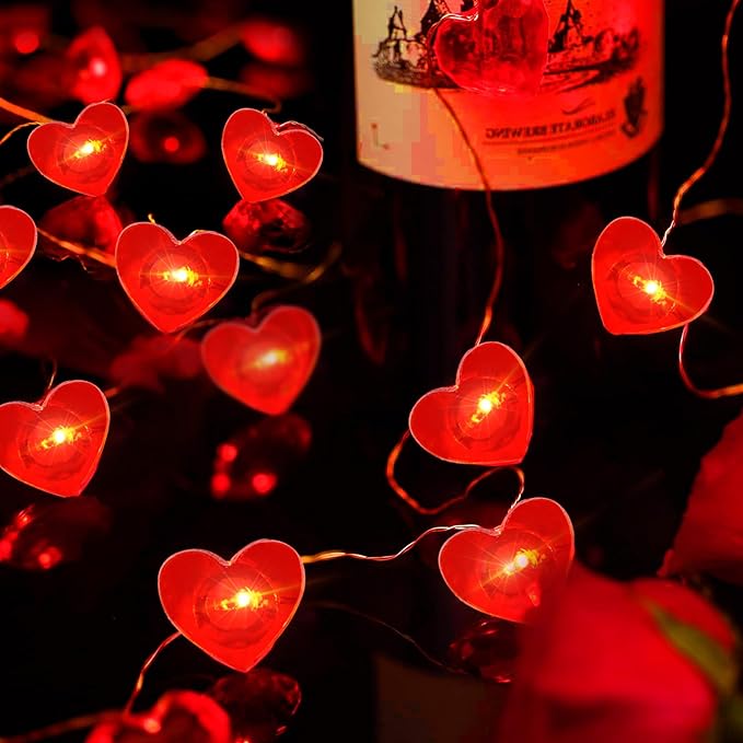 pozzolanas 4 Pack Led Fairy Lights Battery Operated String Lights, 7 ft 20 LED - Image 3