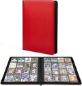Premium 1000+ Pockets Trading Card Binder, 16-Pocket Ringless Side-Loading Album by Unknown