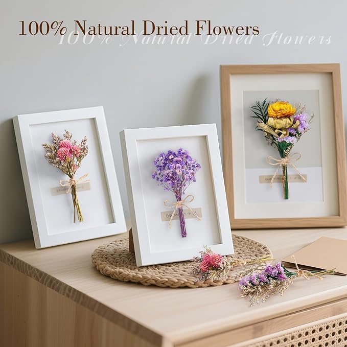 12/24 PCS Charming Dried Flowers Bouquet - Image 4