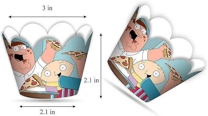 Seyal® Stewe Griffin Cupcake wrapper - Image 3