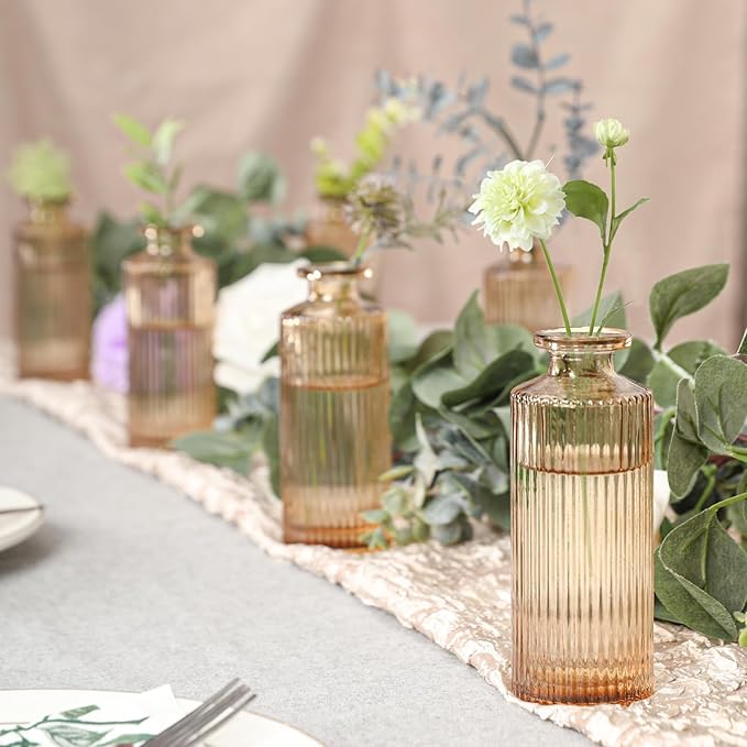 Glass Bud Vases Set of 20, Living Bud Vases, Small Bud Vase in Bulk, Mini - Image 2