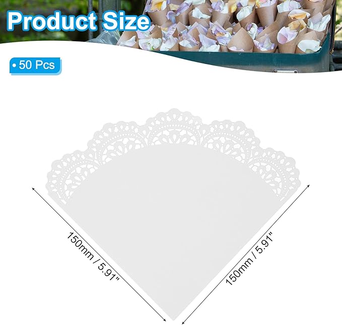 PATIKIL Wedding Confetti Cones - Image 2