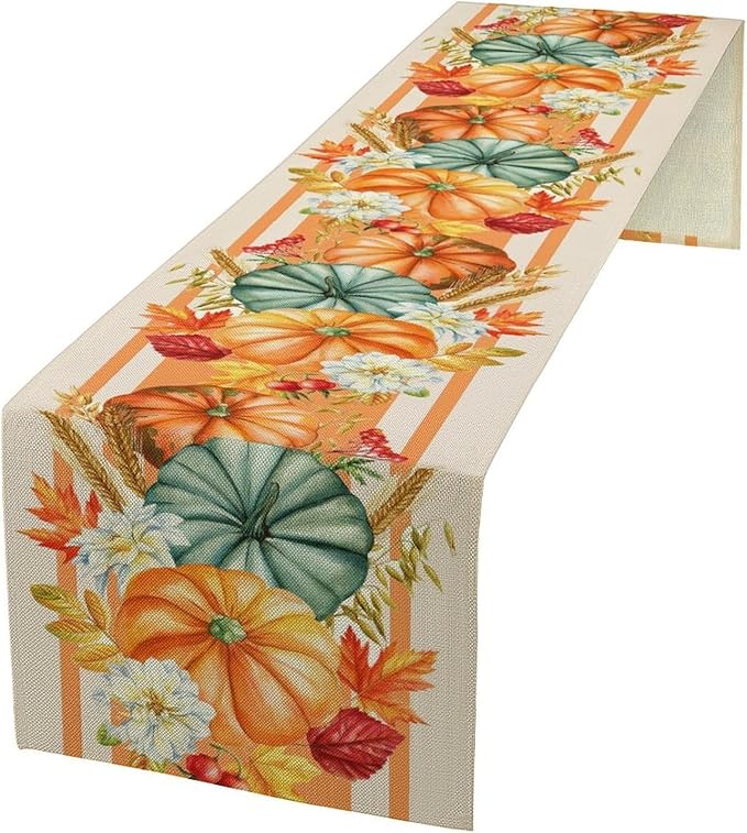 Autumn Table Runner by Unknown