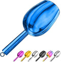 Metal Ice Scoop 3 Oz, Small Stainless Steel Ice scooper by Sanhaipen