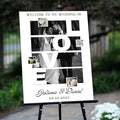 Personalized Wedding Welcome Sign by GiantBigHands