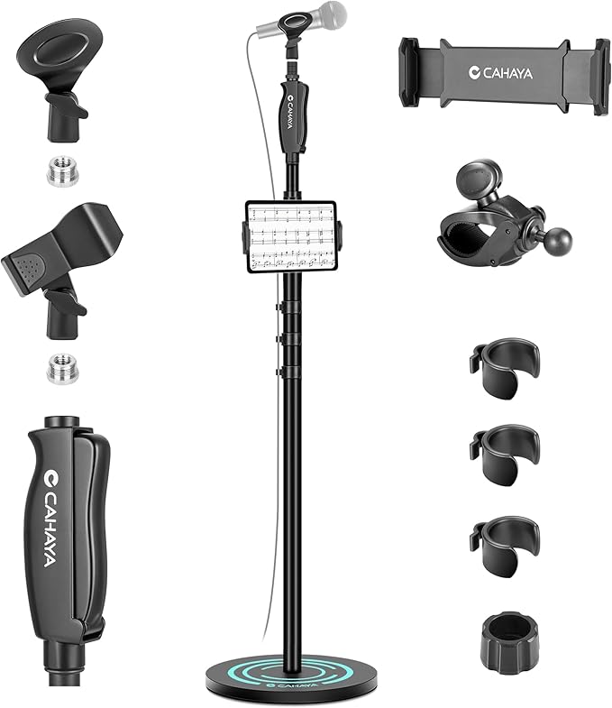 CAHAYA Microphone Stand Floor Universal by CAHAYA