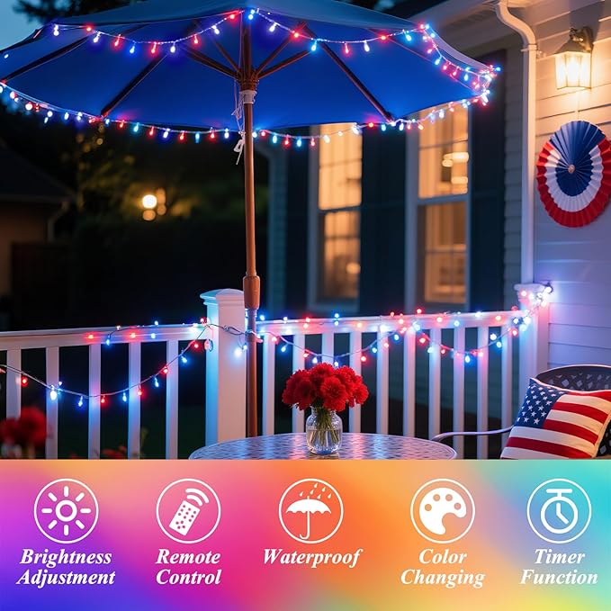 300 LED Color Changing Christmas Lights, 35 Colors 98FT String Lights Halloween - Image 5
