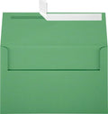 LUXPaper A10 Invitation Envelopes | Peel & Press | 6" x 9 1/2" | Holiday Green by LUXPaper