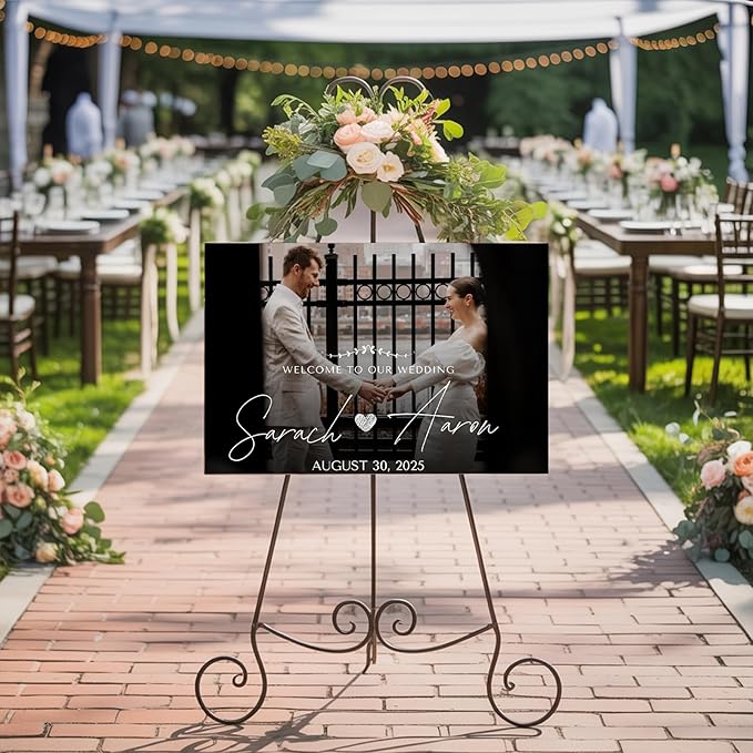 Personalized Wedding Welcome Sign - Image 3