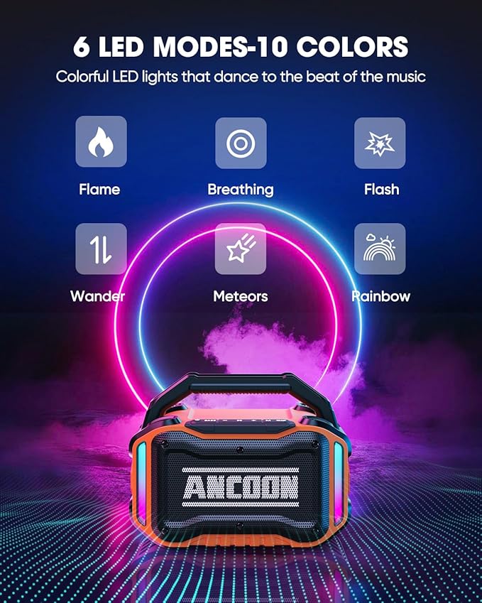 Speakers Bluetooth Wireless: 80W Loud Speaker - Image 6