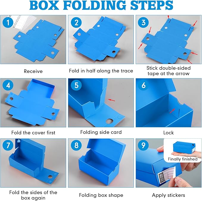 12 Sets Mini Sneaker Boxes for Party Favors Mini Shoe Gifts Boxes 4.7 x 2.5 x 2 - Image 2