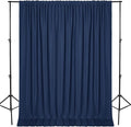 DWCN 10x7 FT Navy Blue Backdrop Curtains by DWCN