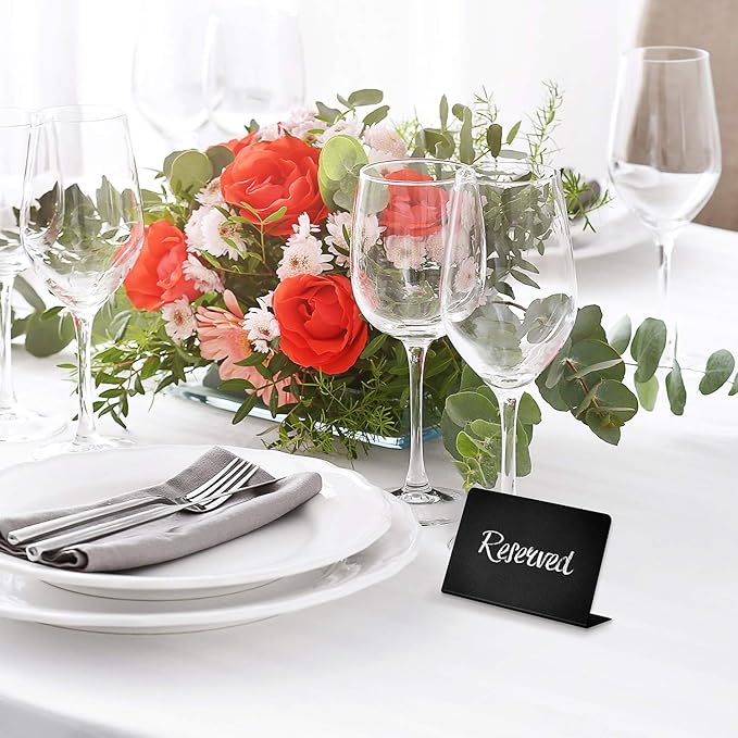 20 Pack Mini Chalkboard Signs for Food – Small 3x4 Tabletop Labels for Buffet - Image 7