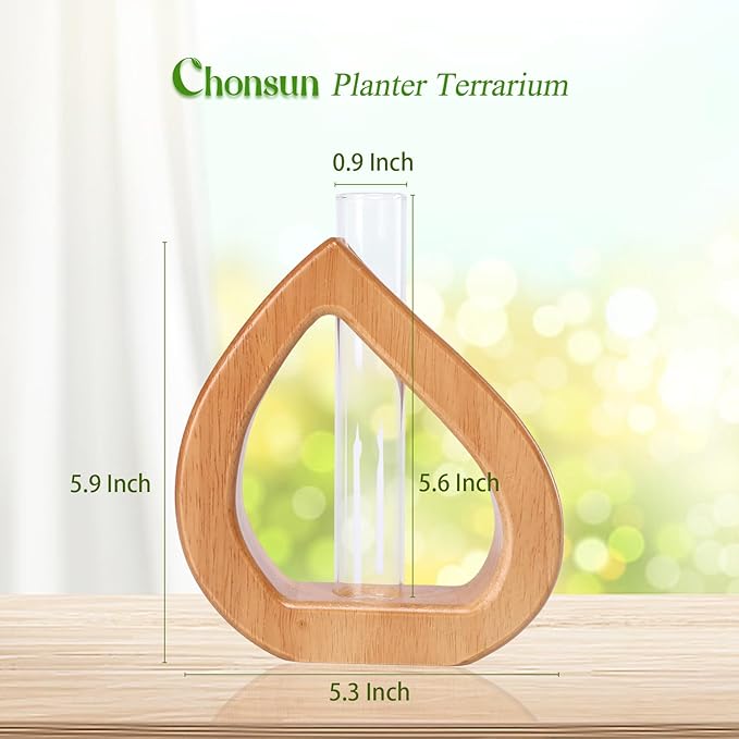 Propagation Stations Planter Terrariums Wall Hanging Test Tube Desk Decorations - Image 3
