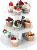 3-Tier Cupcake Stand, Cake Stand holder, Tiered DIY Cupcake Stand Tower by funnytrendypartysupplies