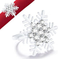 Halatool Christmas Napkin Rings Set of 8, Party Table Decoration by HALATOOL