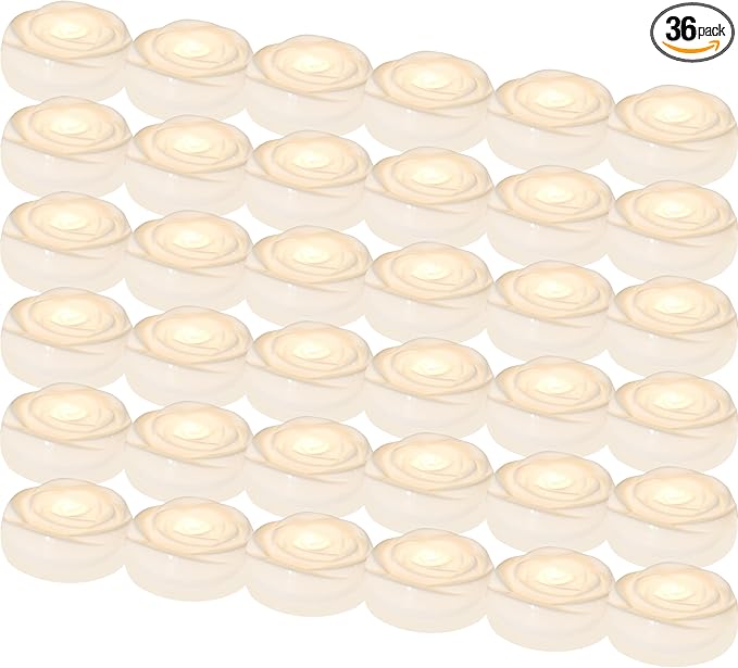 Aignis 36pcs Flameless LED Floating Candles, 120+ Hours Glow Time, Cozy Light by Aignis