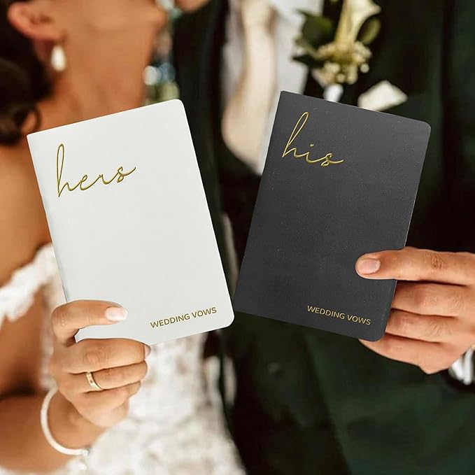 Vow Books His and Hers Wedding Vow Books - Image 6