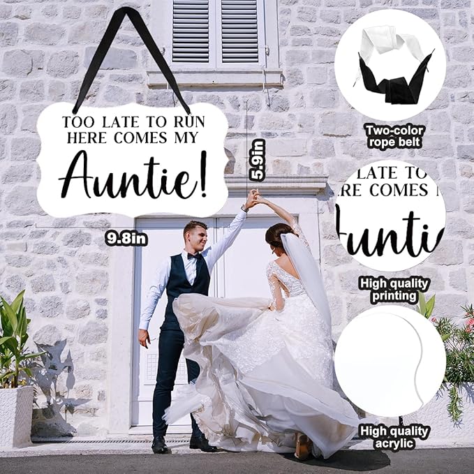 Acrylic Wedding Sign, Ring Bearer Sign, Rustic Wedding Decor Signs, Acrylic - Image 3
