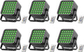 Rechargeable Par Can Lights, 72W RGB 5200mAh Uplights Battery Powered Stage by Zemoj