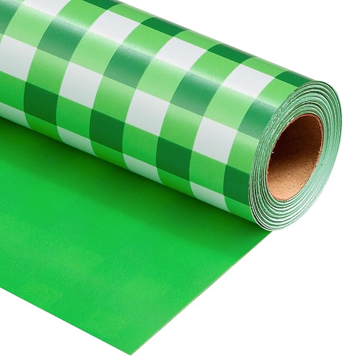 Burymento Green Checkerboard Wrapping Paper, Gift Wrap by BurymentoisaprofessionalwrappingpaperbrandThewrappingpaperismadeofkraftpaperpearlescentmatteglossyglitterbrushedlaserandothermaterialsdouble-sidedprintingbackcuttingandotherdetailsOriginalpatternscarefullymadewrappingpaperbrand