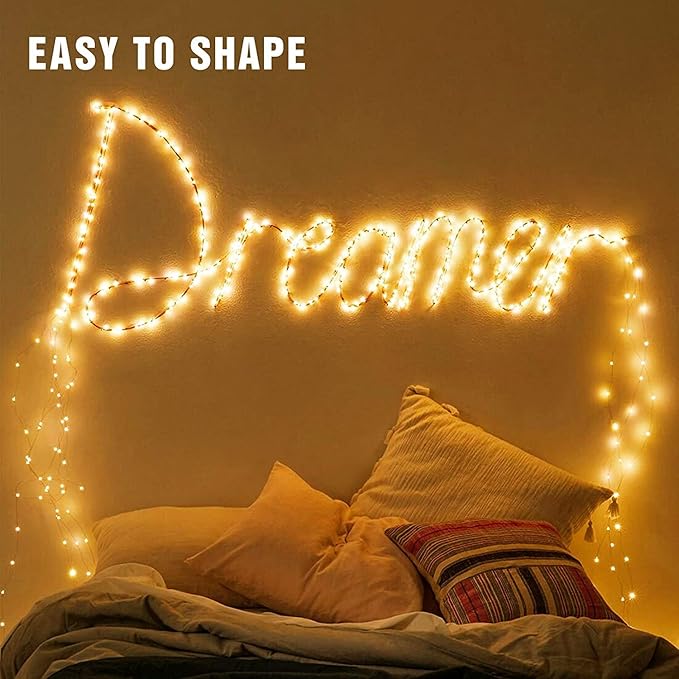 10 Pack Fairy Lights Battery Operated - 7ft 20 LED Twinkle Lights Copper Wire - Image 7