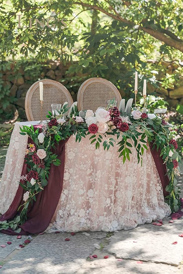 Ling's Moment 9FT Spring Flower Garland - Image 5