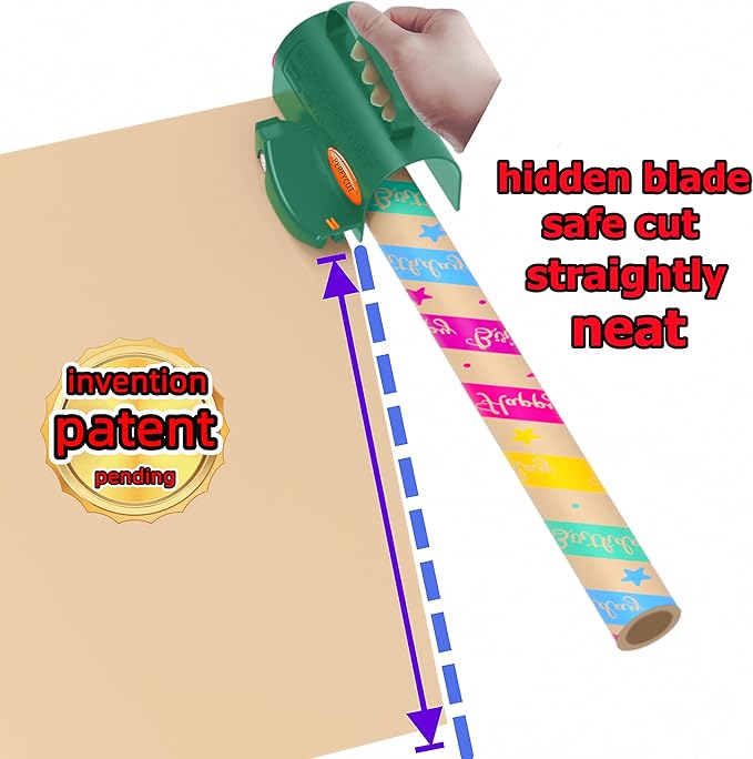 Wrapping Paper Roll Cutter Tool - Image 4