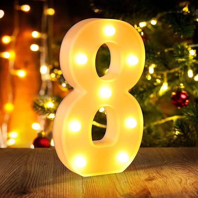 8th Birthday Decorations for Girls and Boys, 8 Year Old Birthday Decorations by funsky