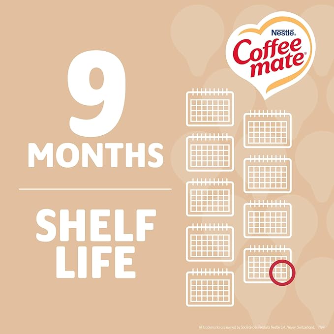 Nestle Coffee mate Coffee Creamer, Liquid Creamer Singles, Non Dairy, No - Image 5