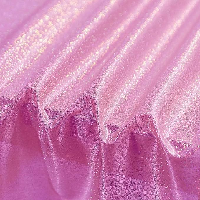 Fitable Pink Sequin Tablecloth for Parties 52x70 Inch - Image 3