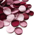 Floroom 300pcs Rose Petals Burgundy Maroon Mauve Faux Silk Flower Petals by Floroom